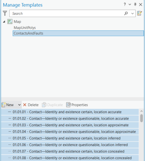 Manage Templates Multiple Select